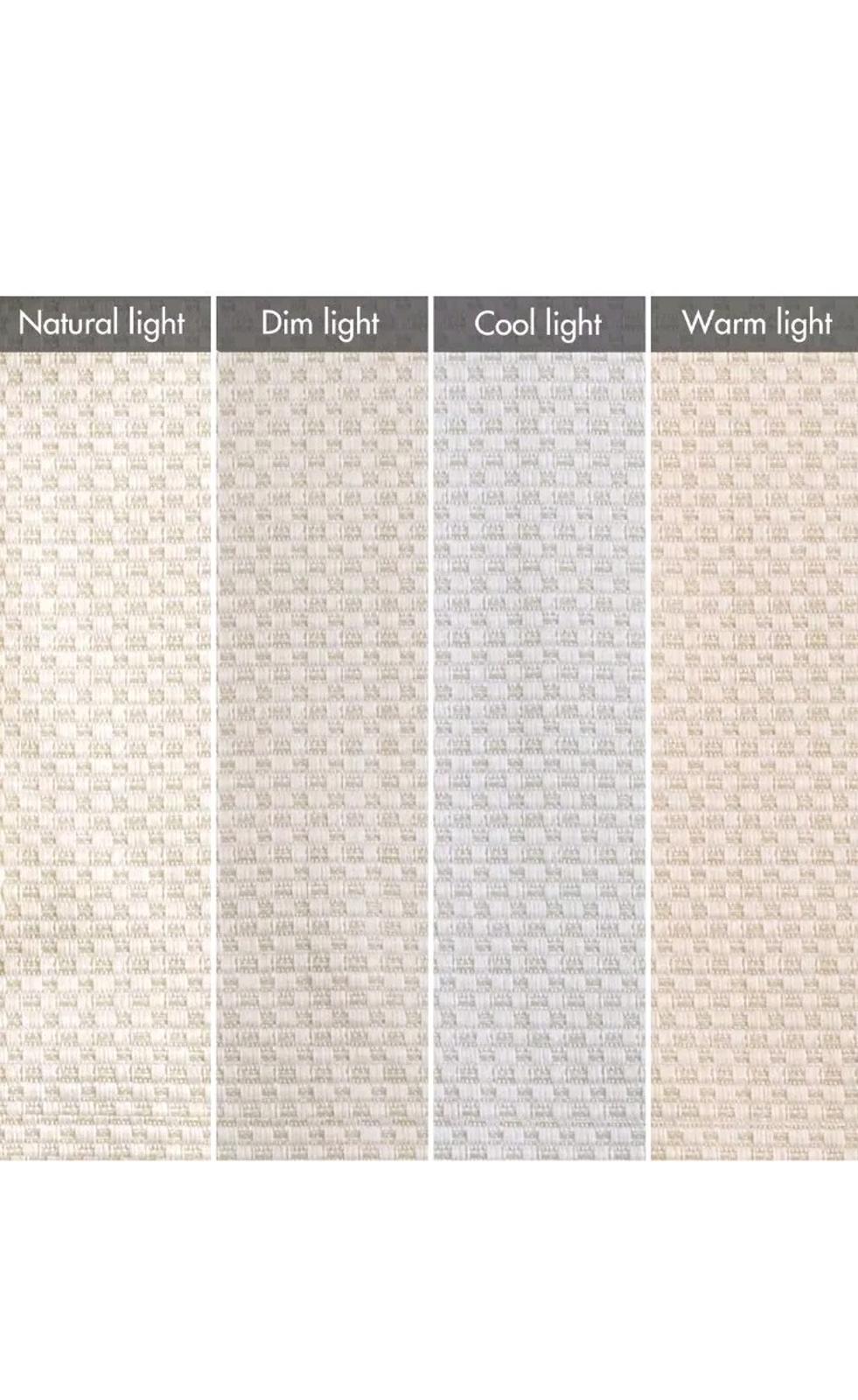 34" x 64 Madison Park Cordless Roman Shades Energy Efficient Darkening Window