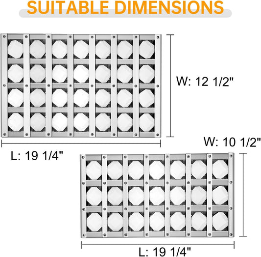 1 Pack 90190 and 2 Pack 90191 Briquette Tray for Lynx Grill Parts, Radiant Tray