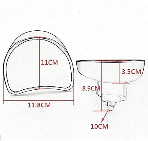 Black Inner Fairing Mount Mirror Rearview Mirrors Fit For Harley Touring