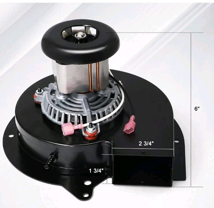 0131M00002P Furnace Exhaust Draft Inducer Fan Motor with Goodman Amana Blower...