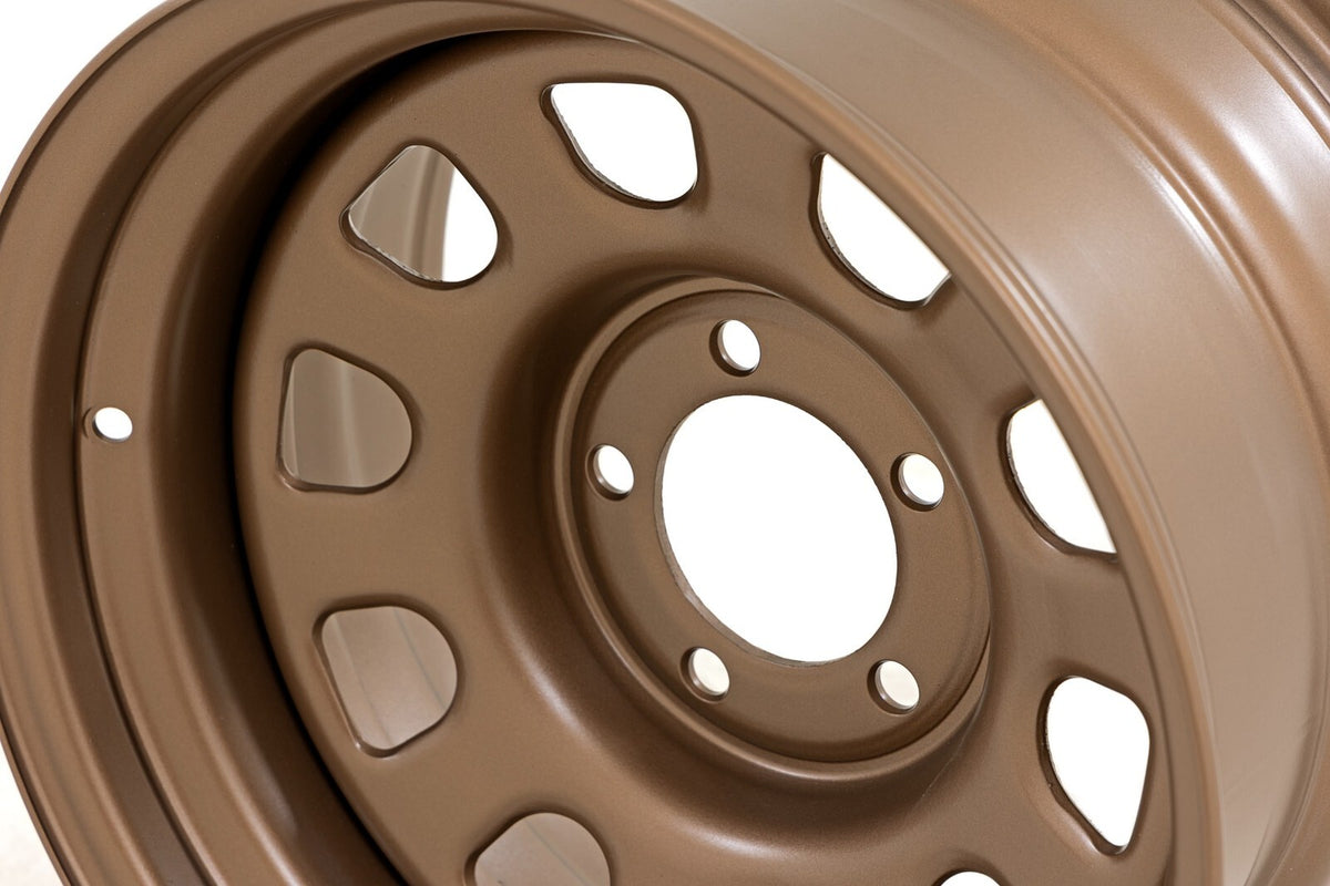 Rough Country Bronze Steel Wheel | 16x8 | 6x5.5 | -12mm - RC51-6883B