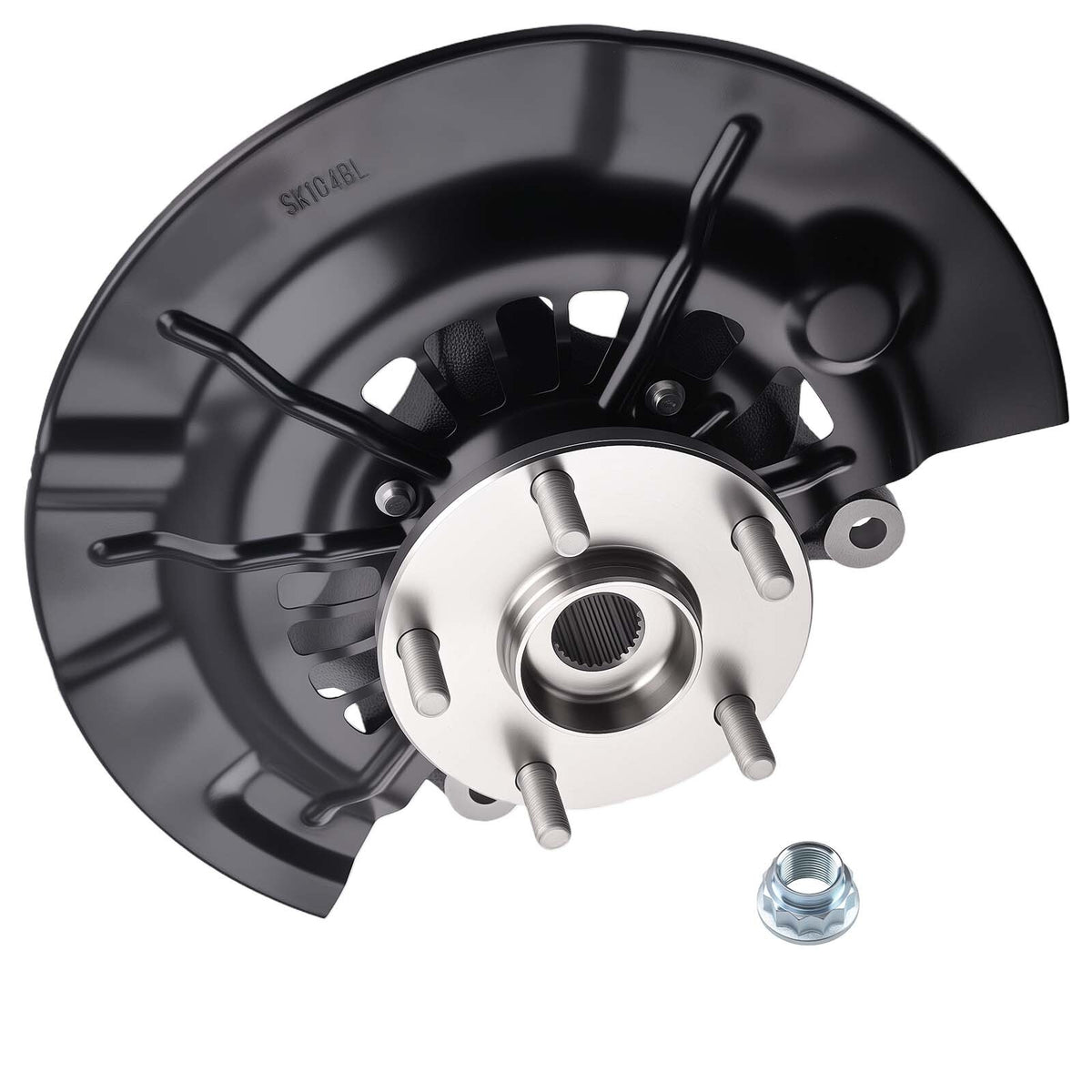 Front Driver Side Steering Knuckle Wheel Hub fit for Toyota Camry 2012-2017 SE