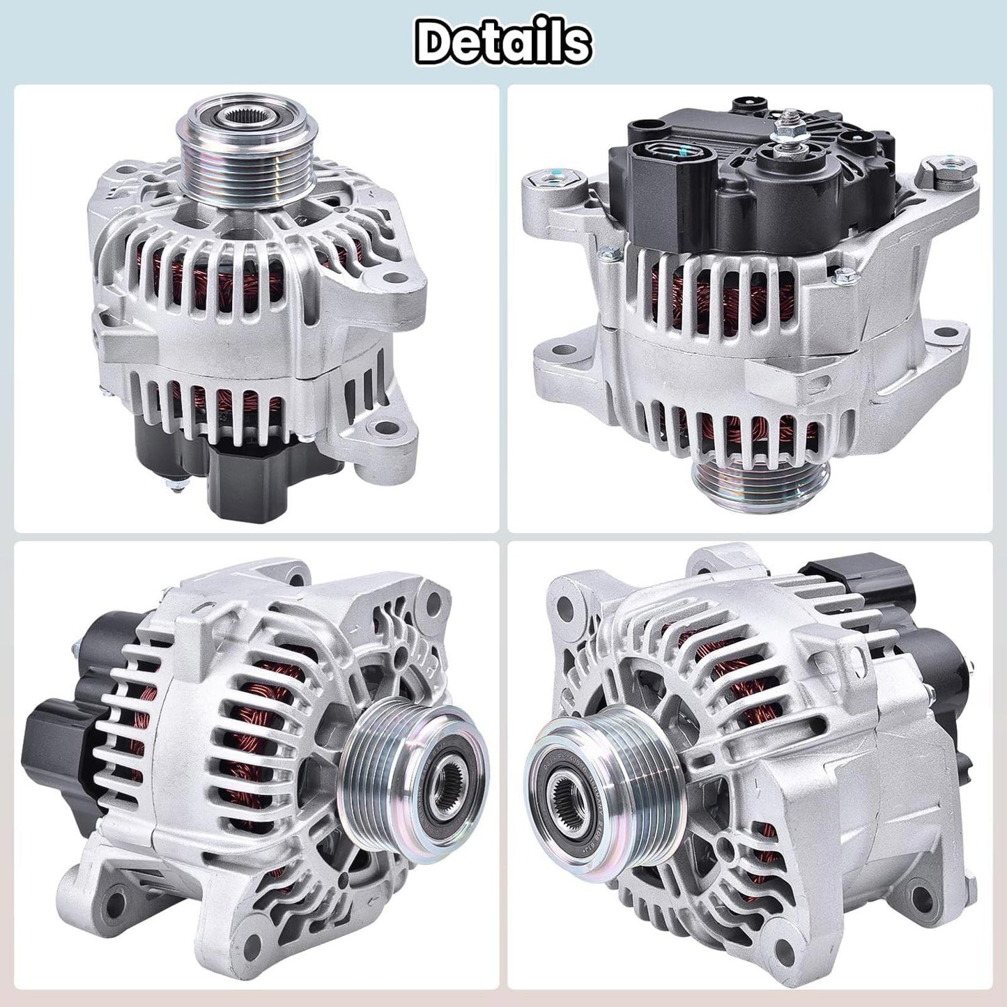 37300-2G600 Alternator Compatible with Hyundai Sonata 2011-2014 2.0L