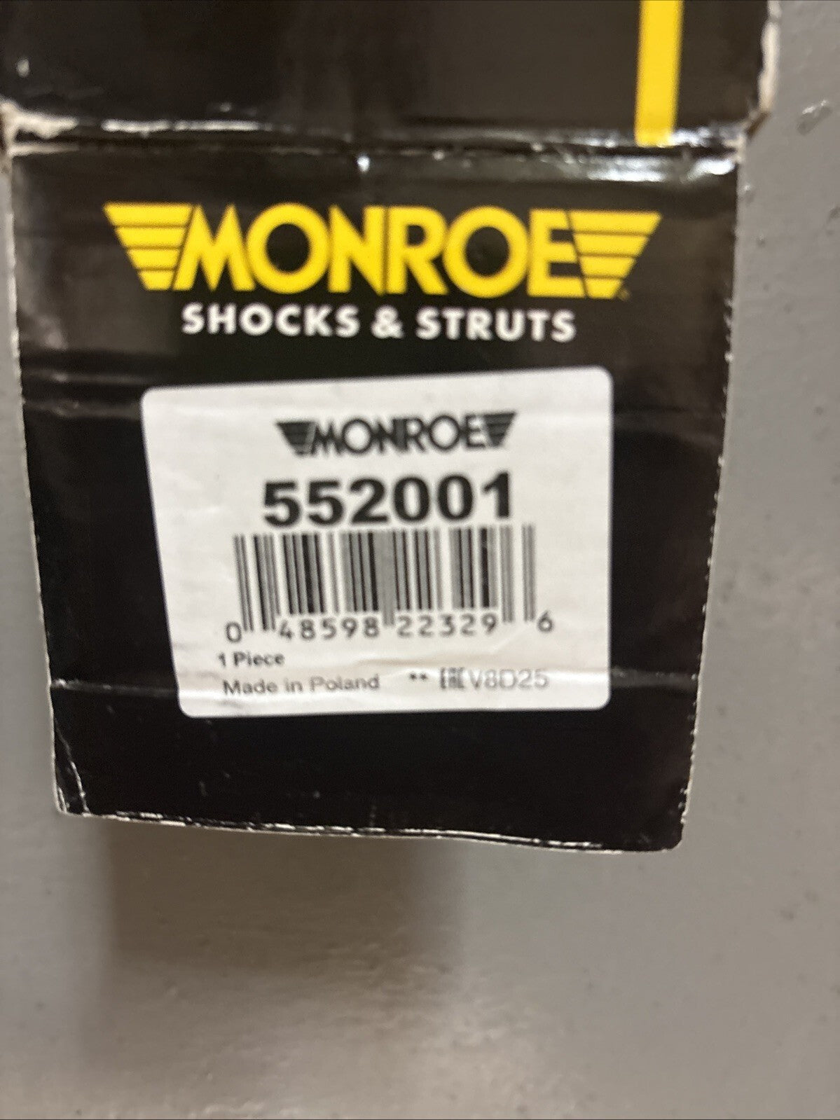 552001 Monroe Shock Rear Driver or Passenger Side for Chevy Right Left Chevrolet