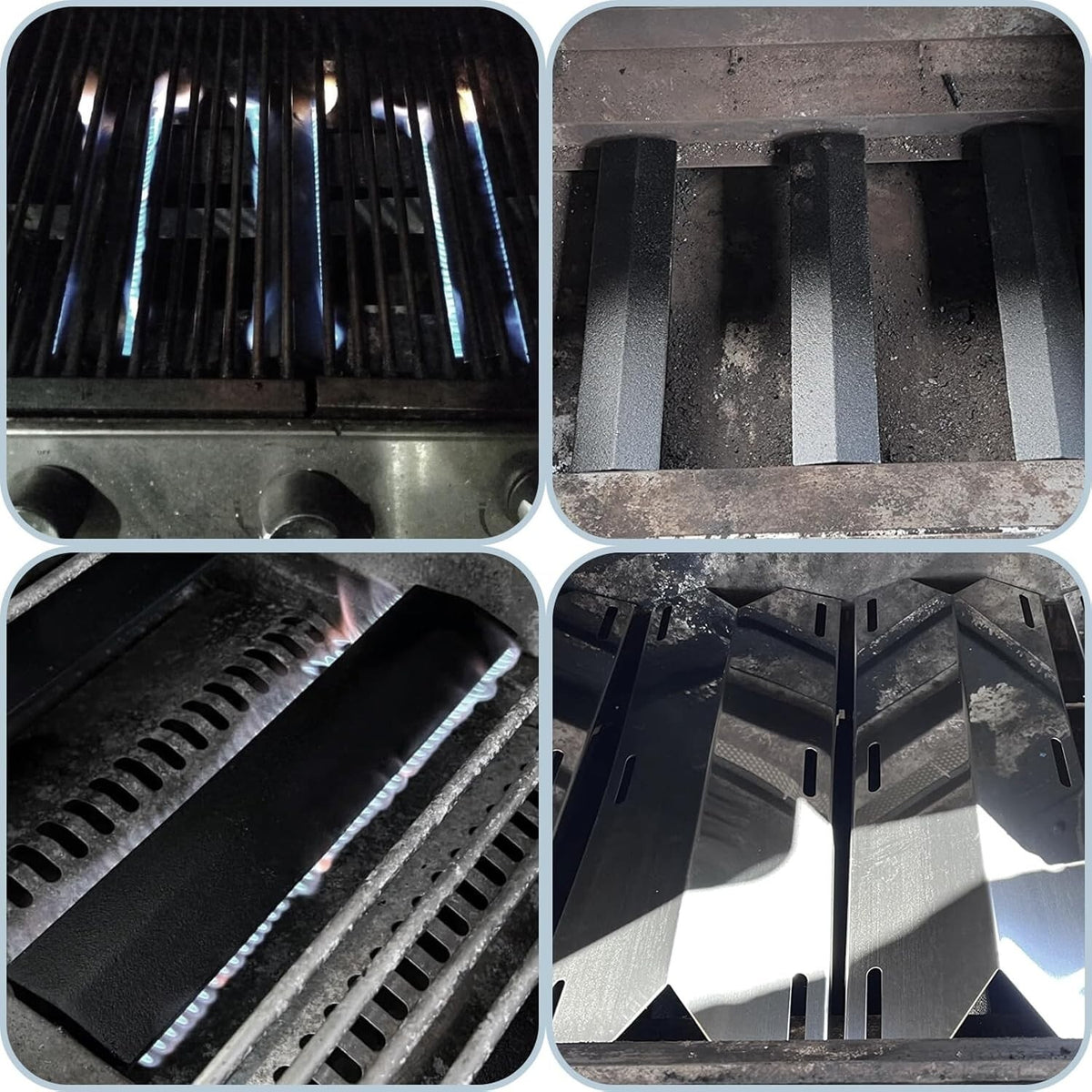 Grill Parts for Jenn-Air 720-0062-LP 720-0164 720-0165 720-0 Burners Heat Plates