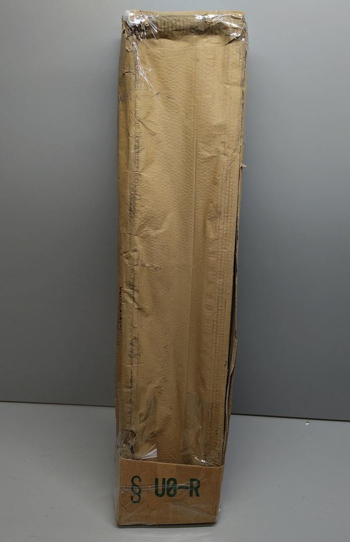6ft White Steel Slip-On Baseboard Heater Cover with End Caps Hydronic
