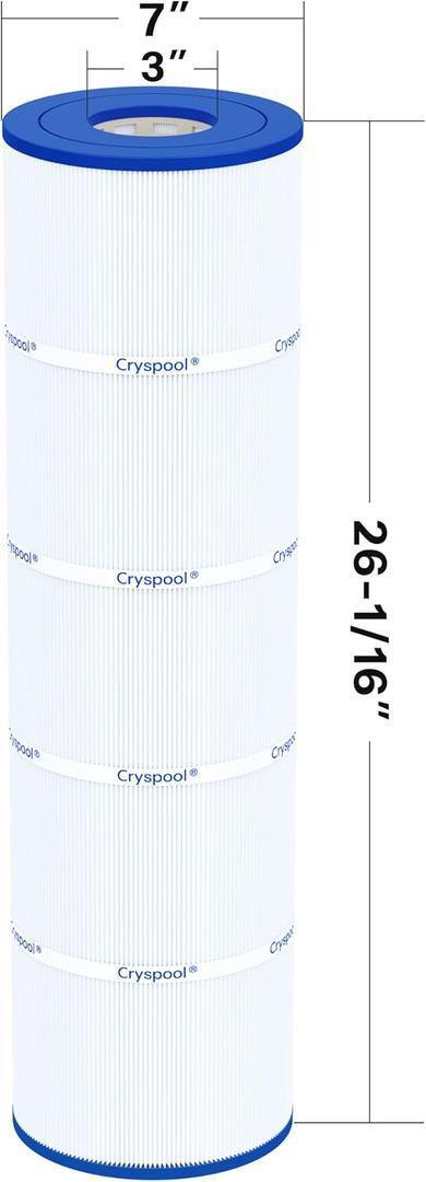 Cryspool 07077 Pool Filter Cartridges 4-Pack CCP420 PCC105-PAK4 C-7471