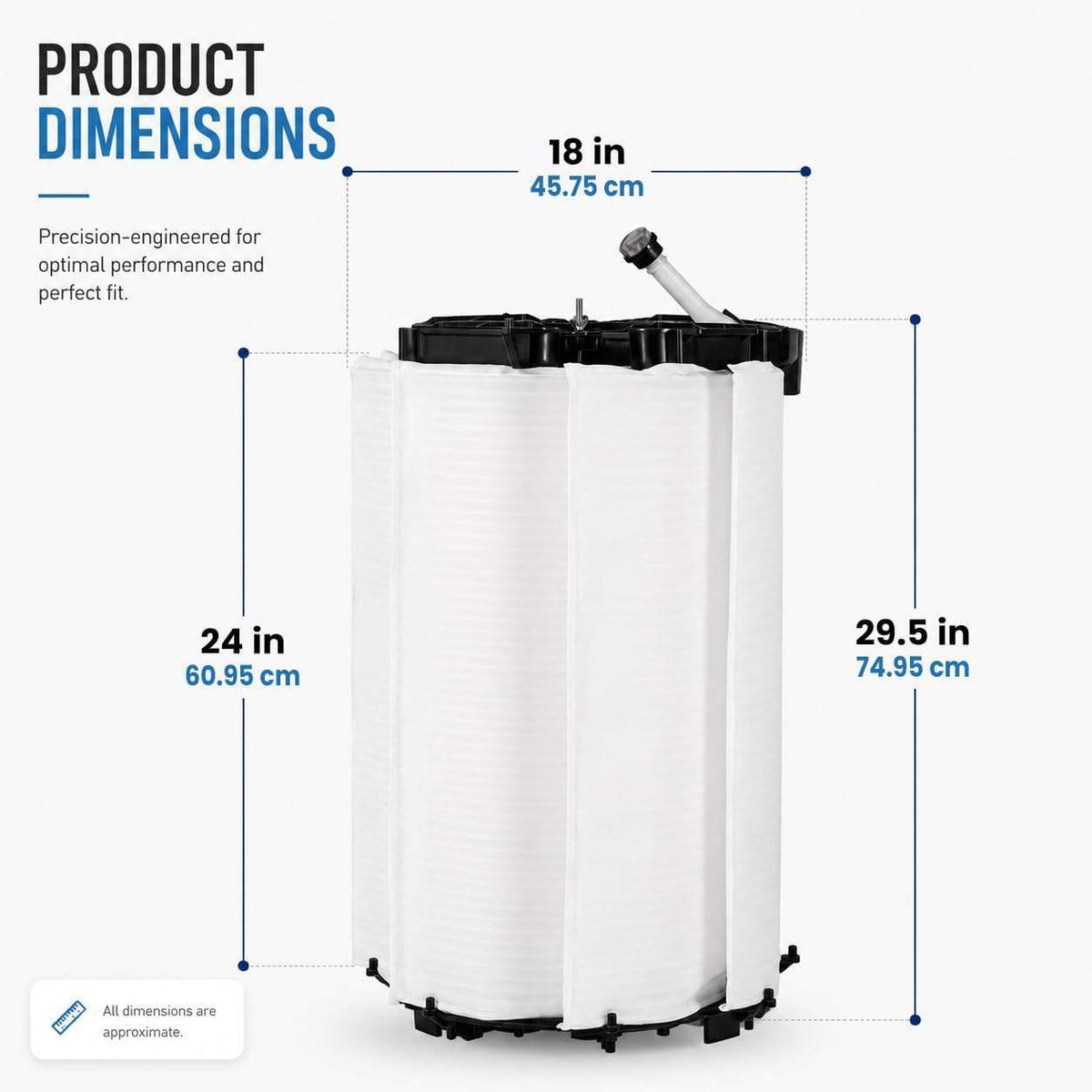 59023400 Complete Grid Assembly for FNS Plus 48 Sq Ft D.E. Filter Pentair