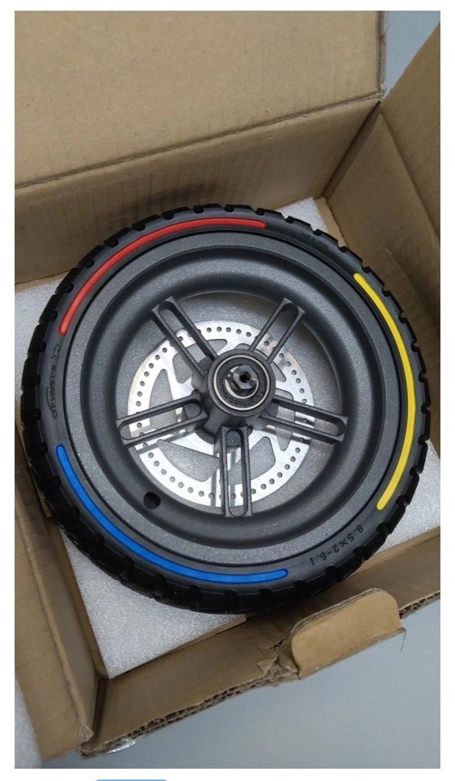 8.5x2.0 Inches Scooter Wheel Hub Tire with 110mm Disc Brake,Fit for Gotrax GX...