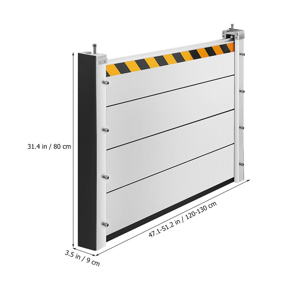 HeavyDuty Aluminum Flood Barrier Panel for Home Garage Reusable Water Prevention