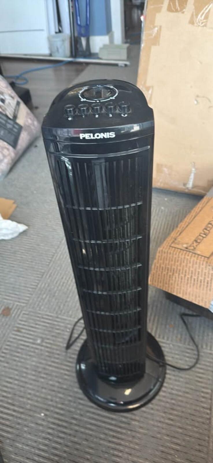 Pelonis Black Tower Fan