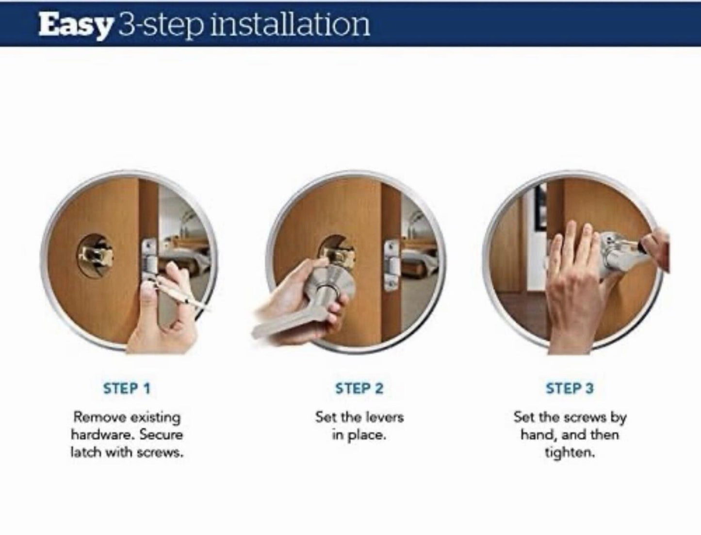 SCHLAGE F51A ELR 619 CEN Eller Century Keyed Entry Lock Satin Nickel