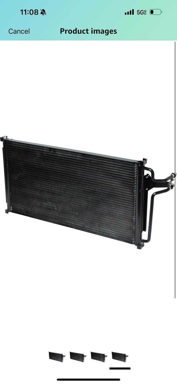 New AC Condenser fits Chevrolet S10, S10 Blazer/ GMC S15, S15 Jimmy, Sonoma..