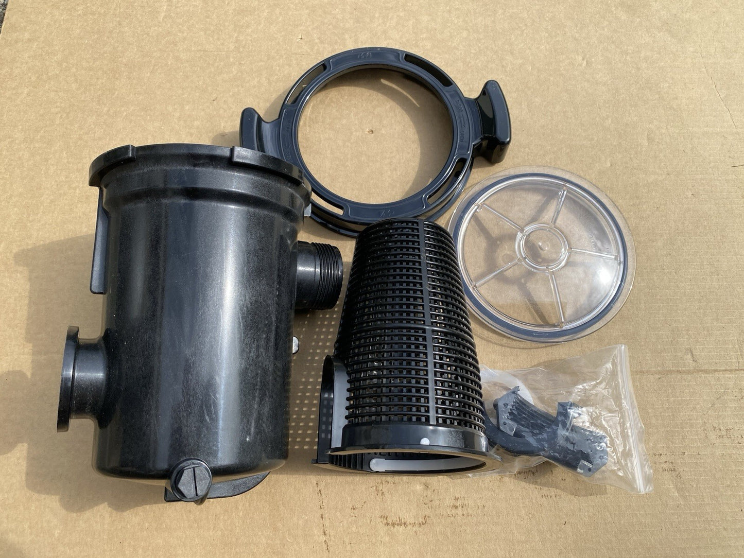 310-6500 Pump Strainer Housing with Lid & Basket for Waterway Hi-Flo Pumps
