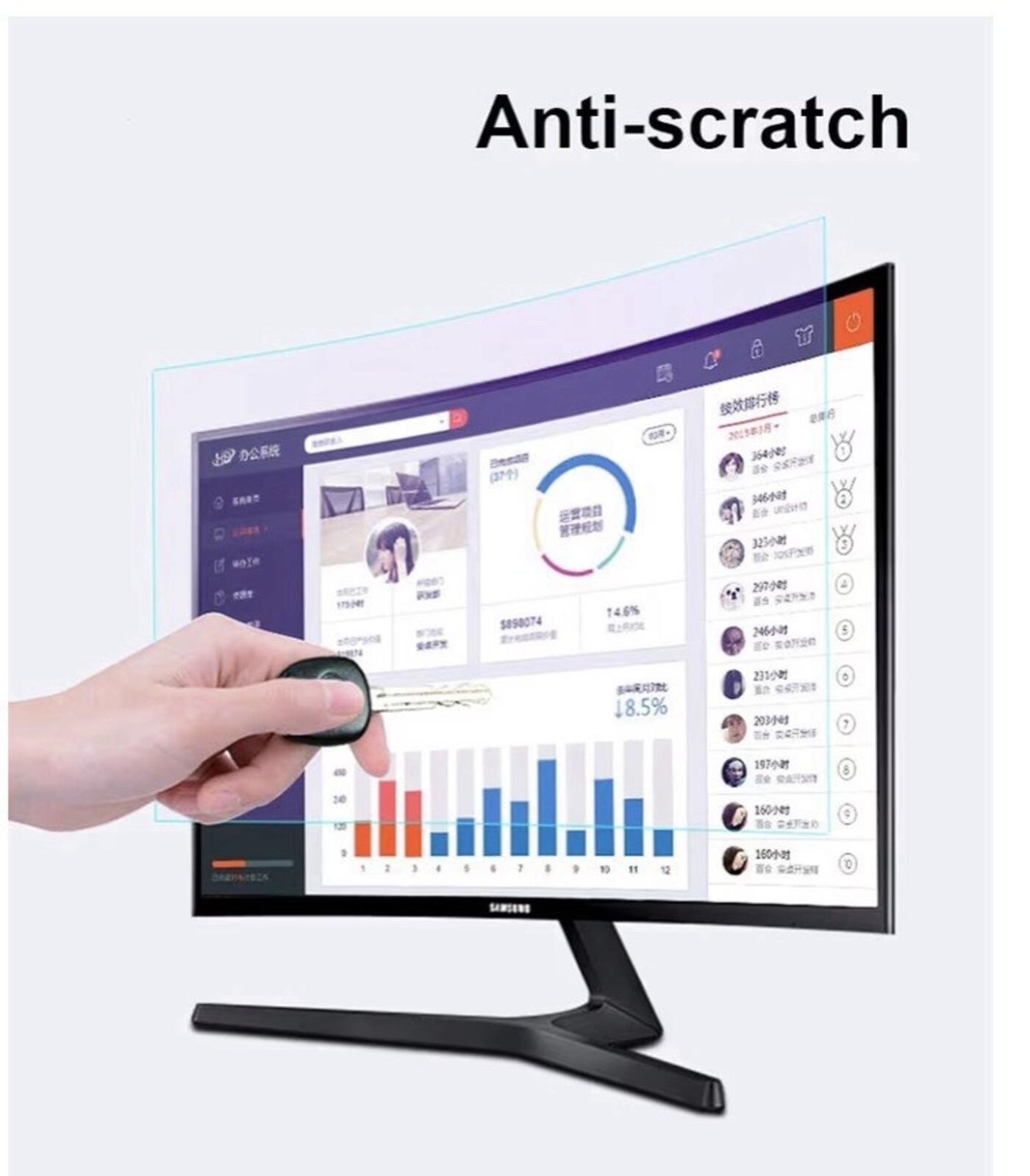CapriTech 34Inch Anti Blue Light Monitor Screen Protector -Anti Glare Filter...