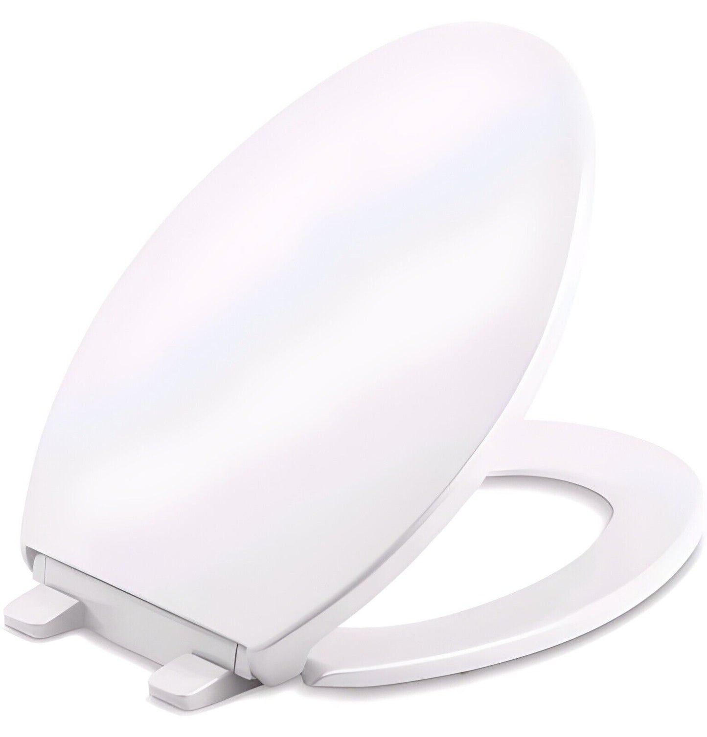 KOHLER K-4774-96 Brevia Elongated Toilet Seat with Quick-Release Hinges OPEN BOX