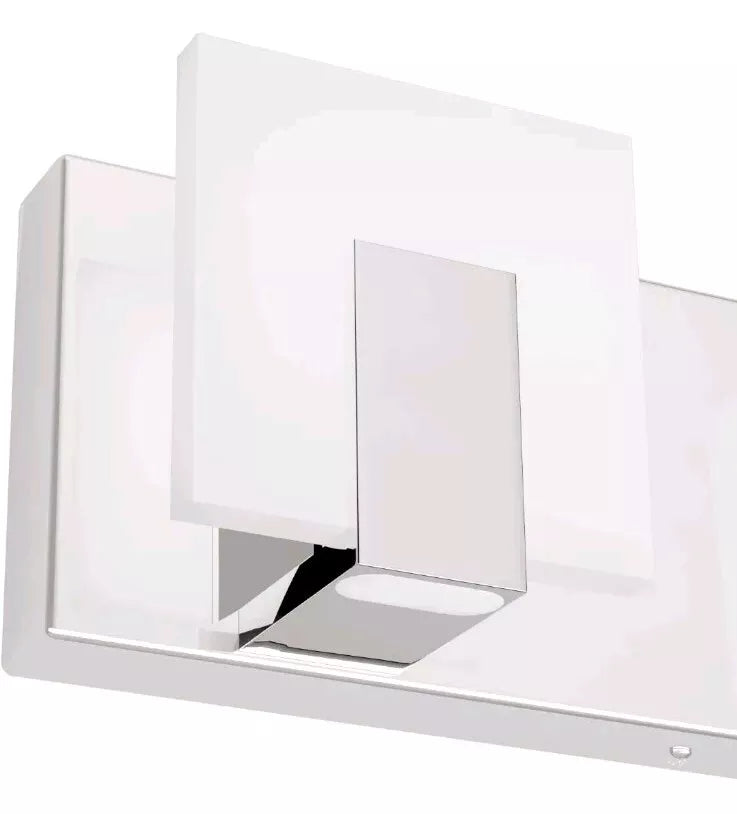 5 Lights Modern Led Bathroom Vanity Light Acrylic Stainless Steel Chrome Up And