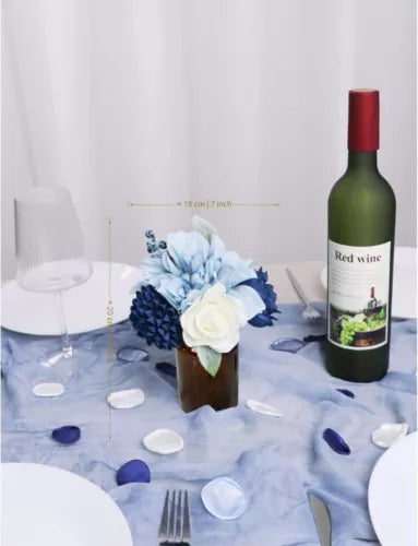 7 “ Wedding Centerpieces Flower arrangements Various Flashing Effects On Vase