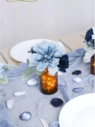 7 “ Wedding Centerpieces Flower arrangements Various Flashing Effects On Vase
