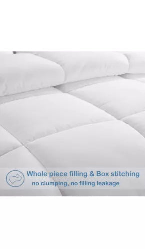 EASELAND All Season California King Soft Quilted Down Alternative Comforter