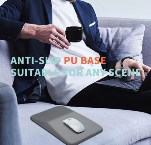Ergonomic Mouse Pad Wrist Support, Memory Foam Gel Mousepad with Wrist Rest Pain