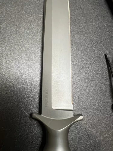 USA Made Chris Reeve Project II Fixed Blade Mint No Box/Sheath Factory Edge