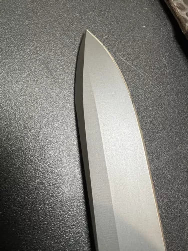 USA Made Chris Reeve Project II Fixed Blade Mint No Box/Sheath Factory Edge