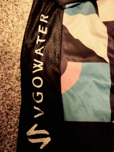 Vgowater Cycling Beachwear Yoga Shirt Women's Colorful Back pockets Zip Front L