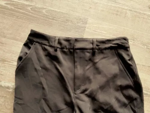 NWT Women’s Size 12 Intempo Black Cargo Jogger Pants Elastic Ankle Side Pockets