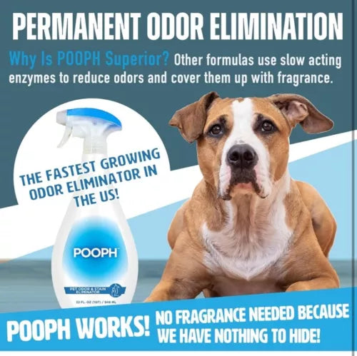 Pet Odor Eliminator Spray Dogs Cats Freshener Urine Poop Pee Deodorizer 32oz