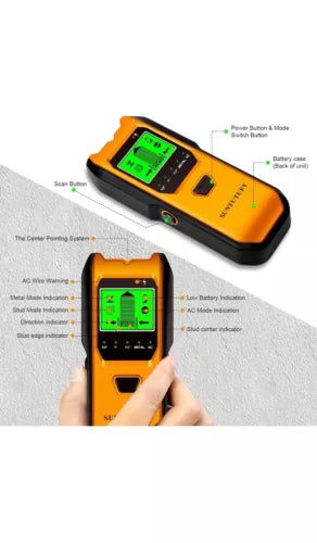 Stud Finder Wall Scanner - 5 in 1 Electronic Stud Detector with Upgraded Smart