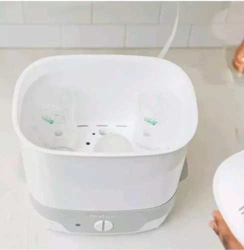 The First Years Modular Baby Bottle Sterilizer - Countertop Bottle Sterilizer -
