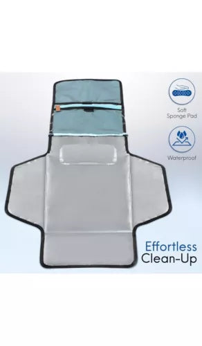 Portable Changing Pad for Baby - Portable Diaper Changing Pad with Large Storage