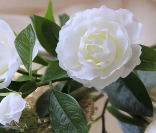 1pc 23” Simulation Gardenia Artificial Flower Lifelike Gardenia Fake Plant