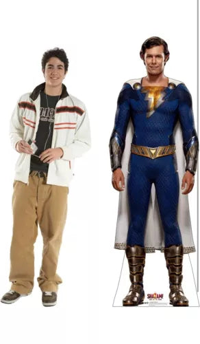 FREDDY FREEMAN Shazam Fury of the Gods Lifesize CARDBOARD CUTOUT Standup Standee
