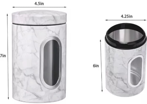 W Home FoodStorage_1 Food Storage, Large, White/Black