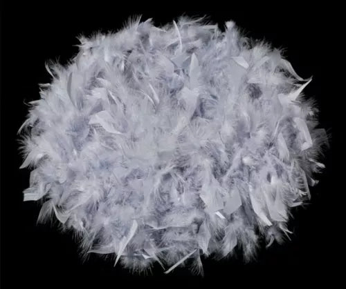 Waneway Feather Lamp Shade for Ceiling Pendant Light, Lampshade 15.7 In, Gray