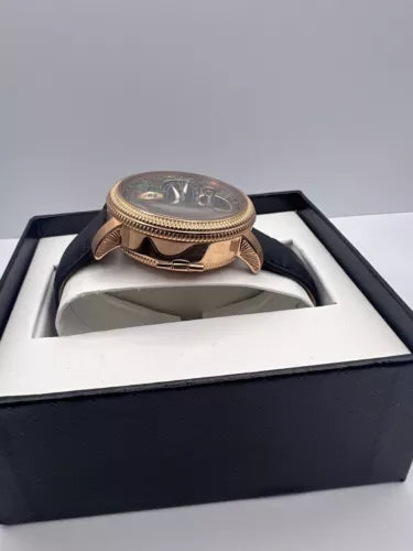 Heritor Aura Vitreous Enamel Semi-Skeleton Dial Men's Watch HR3503 Not Worn ⌚️