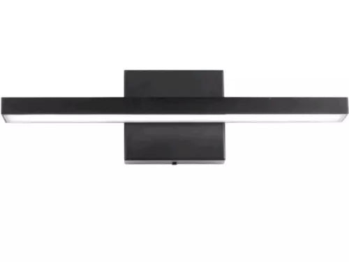 Ralbay 15.7 inch Modern LED Black Vanity Light 12W Frosted Aluminum for Bathr...
