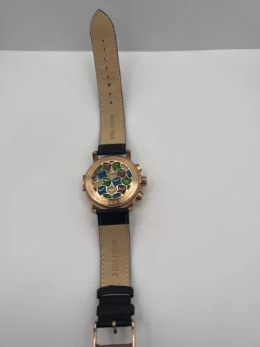 Heritor Aura Vitreous Enamel Semi-Skeleton Dial Men's Watch HR3503 Not Worn ⌚️