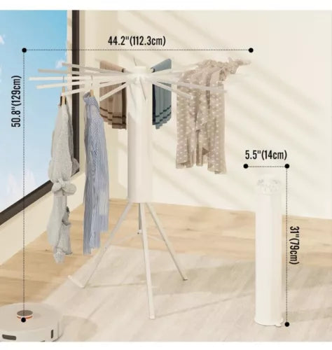 Tripod Clothes Drying Rack, Laundry Drying Rack, Garment Rack