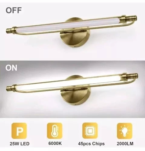 20.9 inch Picture Light Fixture Rotatable Vanity Light 180° Adjustable Bathroom
