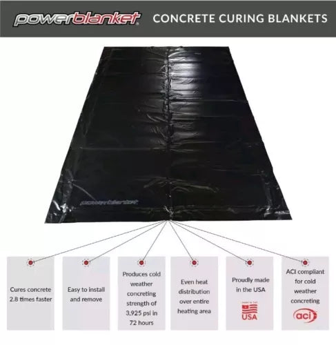 Powerblanket MD0320 Heated Concrete Blanket - 3' x 20'