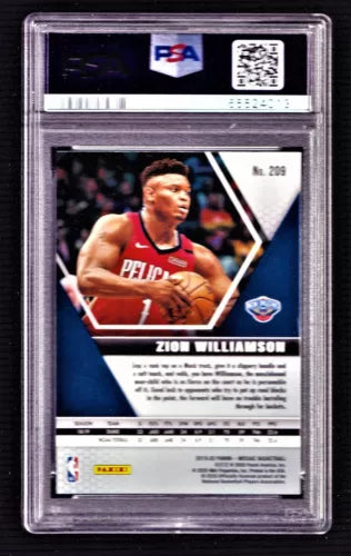 2019 Mosaic Zion Williamson 🟥Red Jersey RC Rookie Variation PSA 10 LOW POP SP