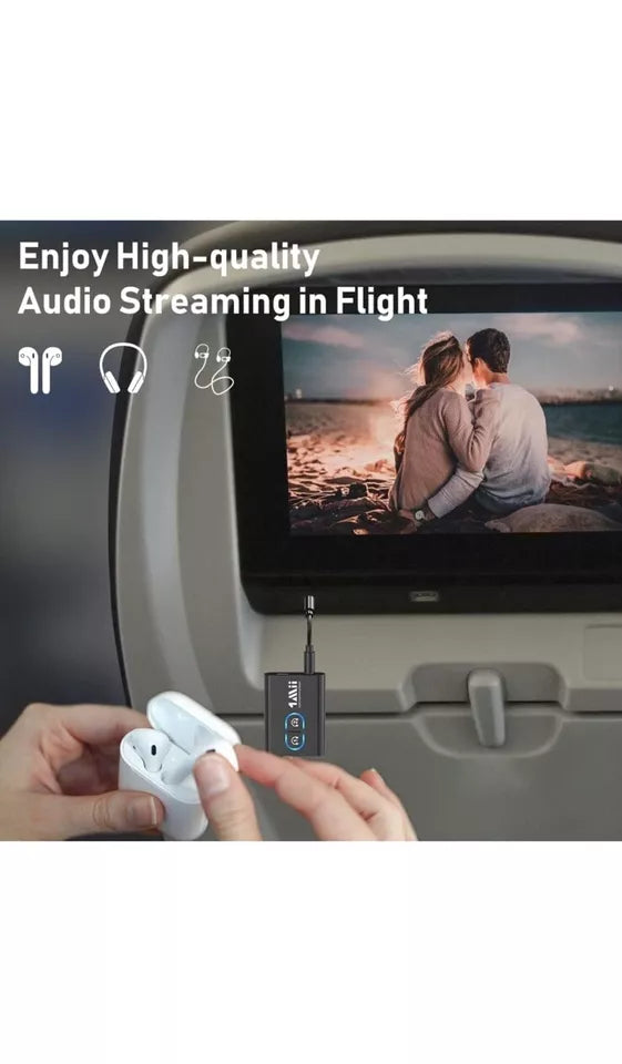 Bluetooth 5.3 Transmitter Receiver For Tv To Wireless Headphones Dual Link Aptx