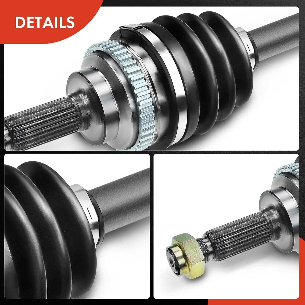 Lia Too 2001-05 CV Axle Shaft Assembly Replace# 0K30D25600A, 1K30F2560X Driver