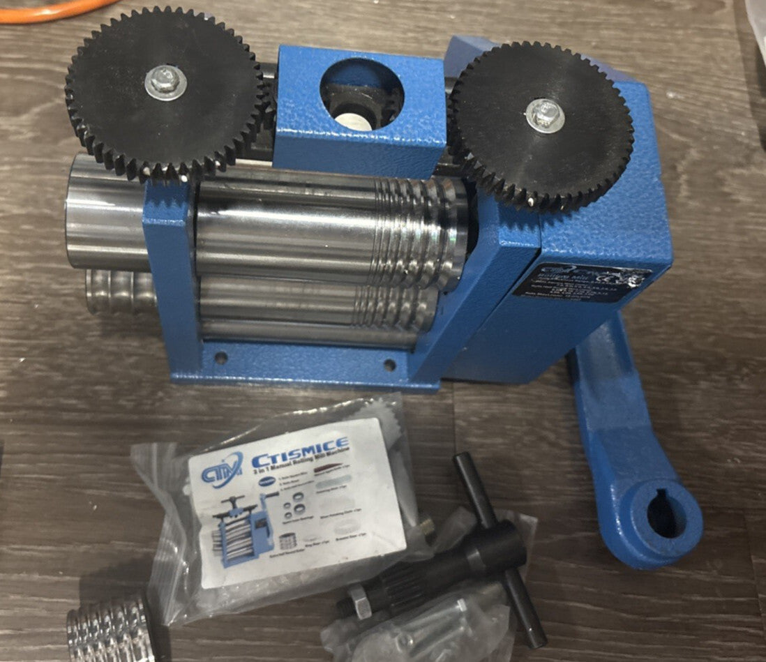 Jewelry Rolling Mill Machine, Adjustable Thickness Metal Press Tool Crafting