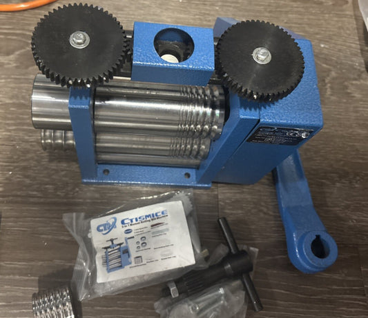 Jewelry Rolling Mill Machine, Adjustable Thickness Metal Press Tool Crafting