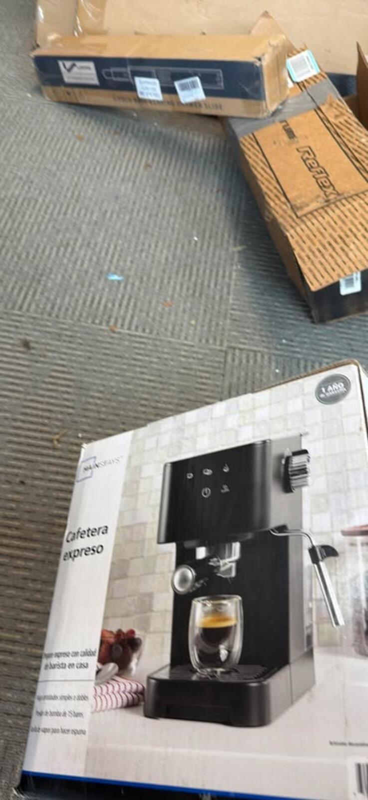 MAINSTAYS Espresso Coffee Maker Touch Control New