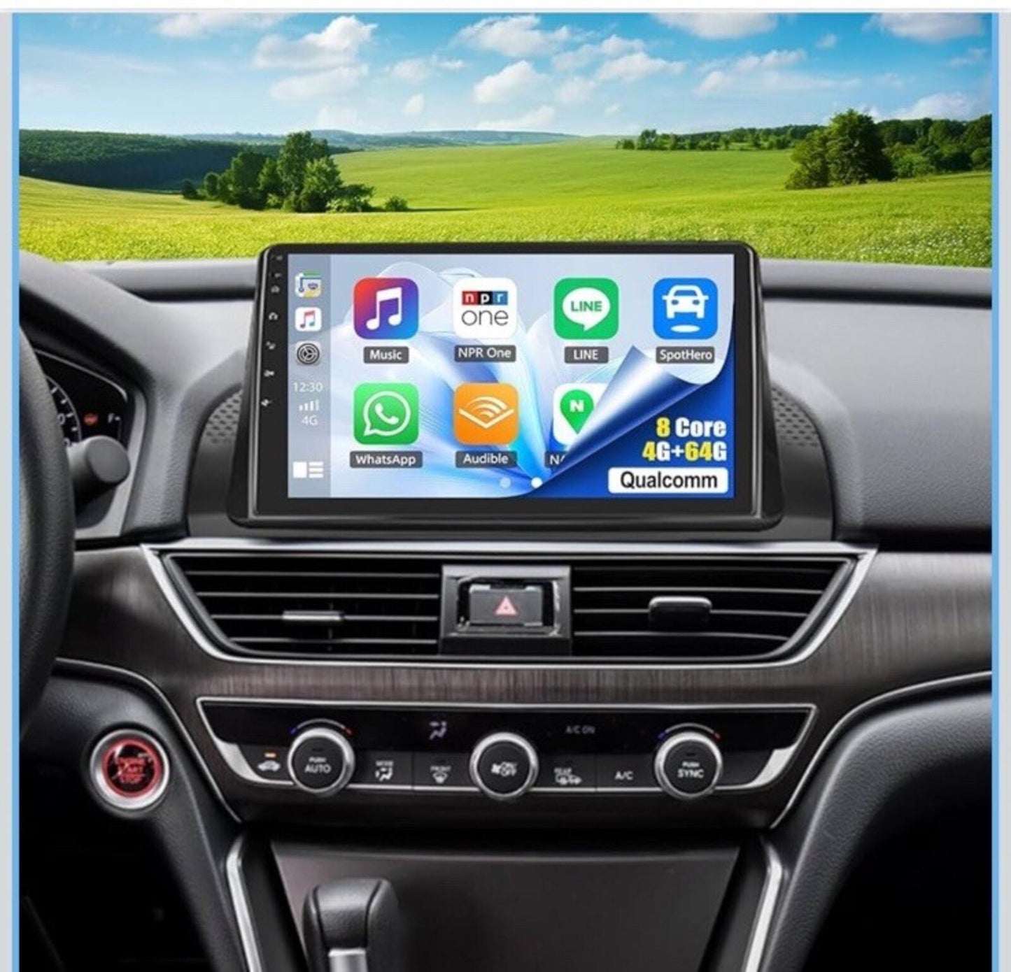Car Radio for Honda Accord 10th Gen 2018-2022 Android 10'' Touchscreen 8 Core